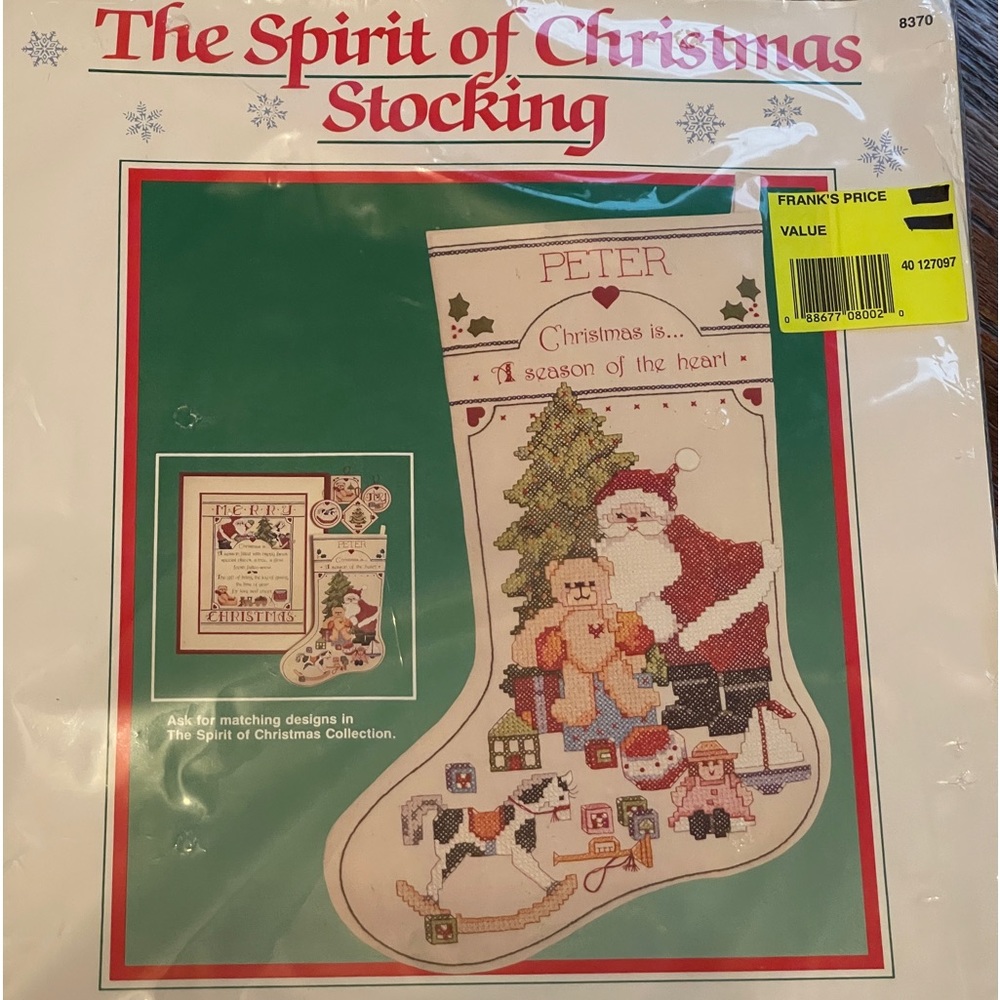 Dimensions VTG stamp cross stitch